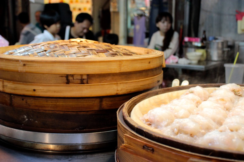 Tainan style dumplings in Keelung Night Market