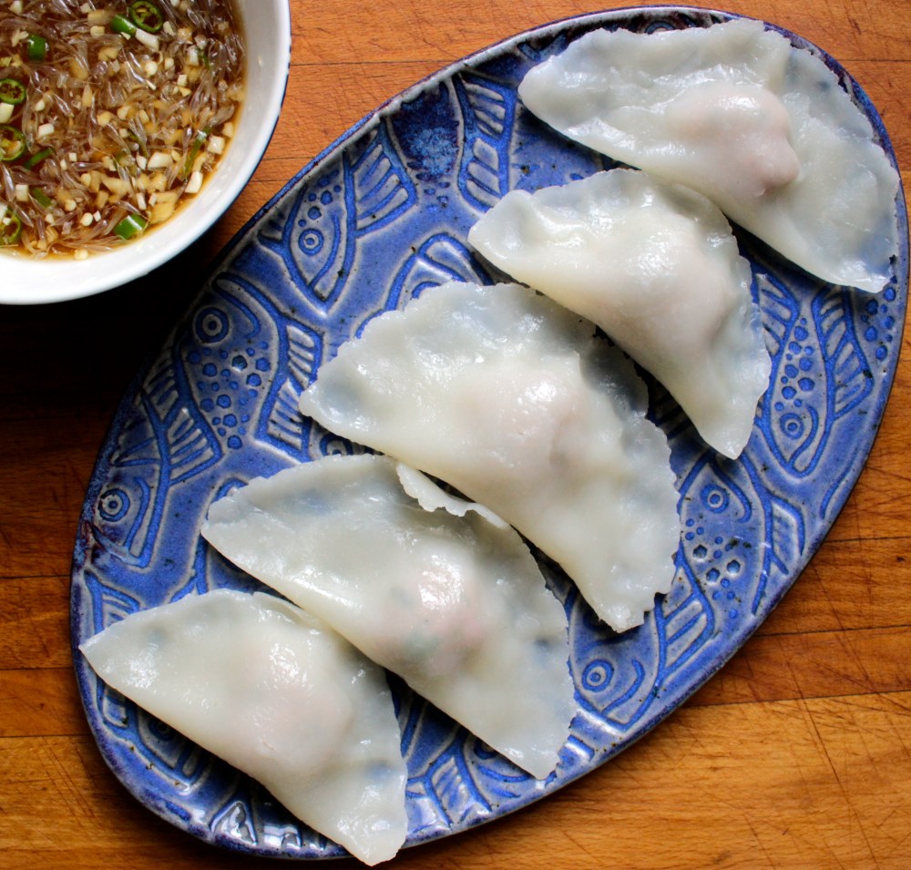 Gluten-Free Pork and Shrimp Dumplings