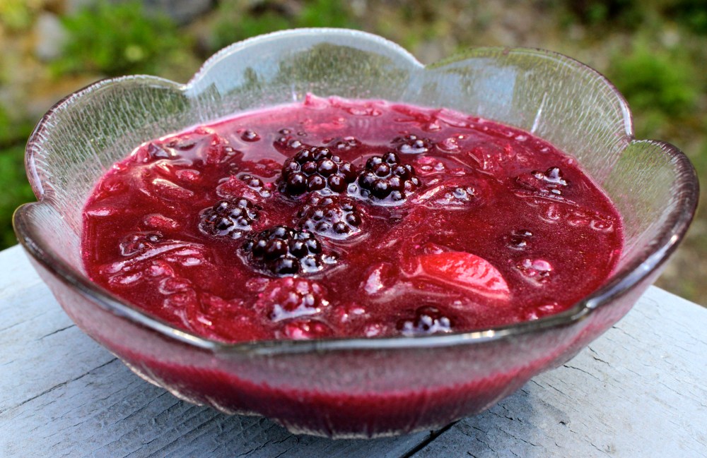 Blackberry Beet Borscht
