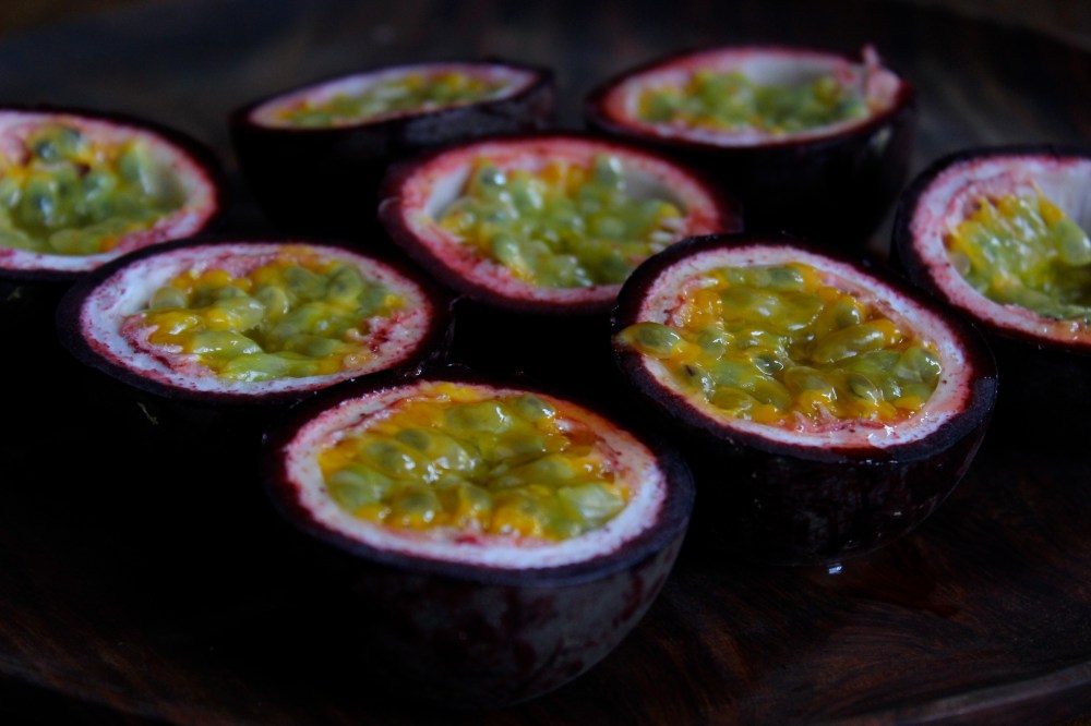 Coconut and Passionfruit Chia Seed Pudding